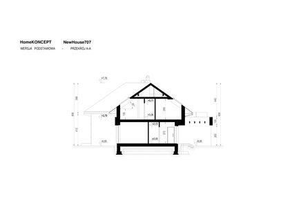 Przekrj CPT HomeKONCEPT-New House 707 CE