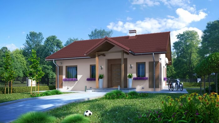 Projekty domw parterowych do 100 m2