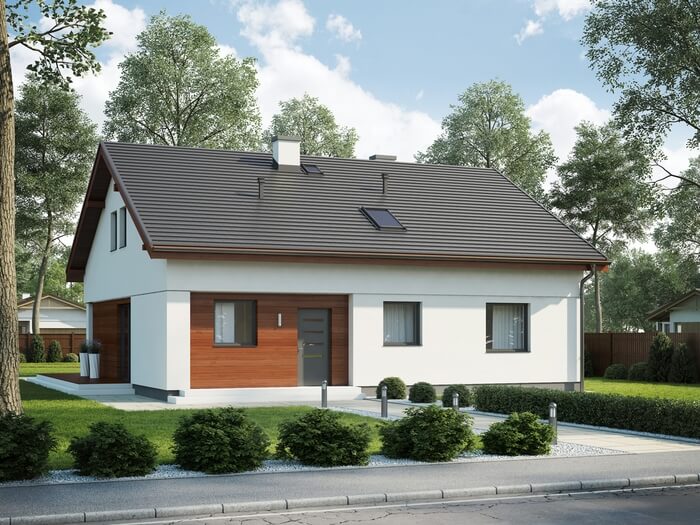 Projekty domw parterowych do 100 m2