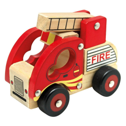Autko drewniane - Straż pożarna
