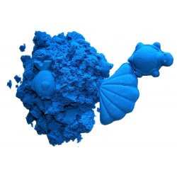 Niebieski piasek kinetyczny ColorSand - 1 kg