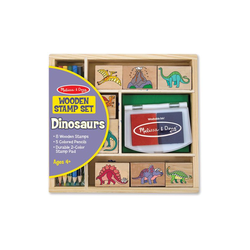 Zestaw Stempelki Dinozaury
