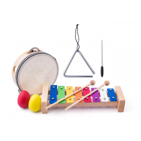 Zestaw Muzyczny 8 elementów - instrumenty dla dziecka