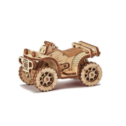 Wood Trick – Mechaniczne puzzle 3D-  Quad – ATV