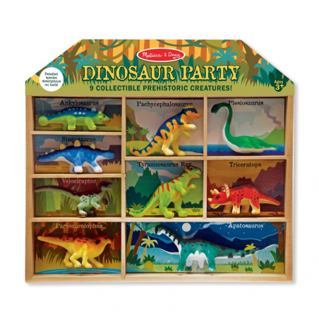 Dinozaury – zestaw 9 figurek