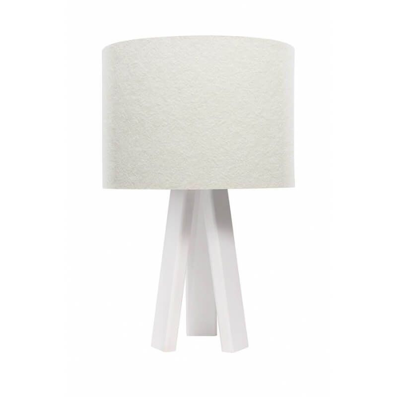 Lampa stołowa mini-trójnóg biały 
