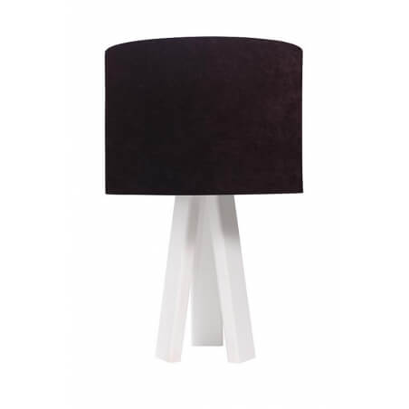 Lampa stołowa mini-trójnóg brązowy