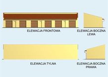 Elewacja PT G93 gara szeciostanowiskowy CE