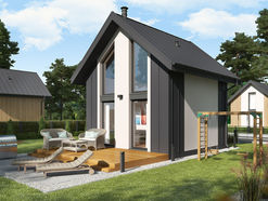 Wizualizacja PT LIDO A dom letniskowy na zgoszenie do 35 m2 CE